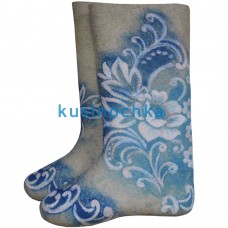 Женские валенки "Изморозь с переходом"