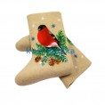 Женские валенки «Гордый снегирь»