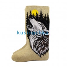 Мужские валенки «Вой на луну»